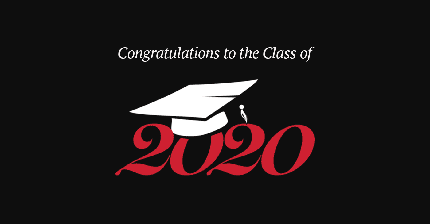 congratulations to the class of 2020
